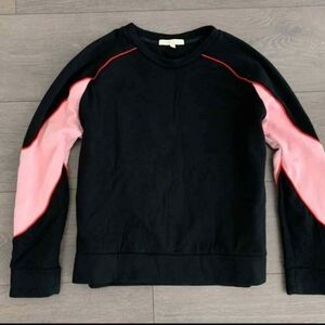 Maje size 1 black pink shirt